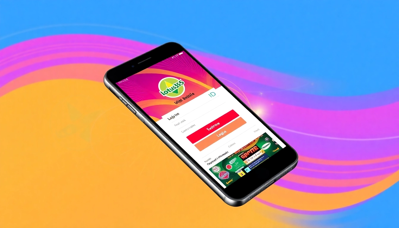 Step-by-step guide showing how to create and use your Lotus365 ID for fast access to betting and gaming services in India, with clear icons and user interaction.