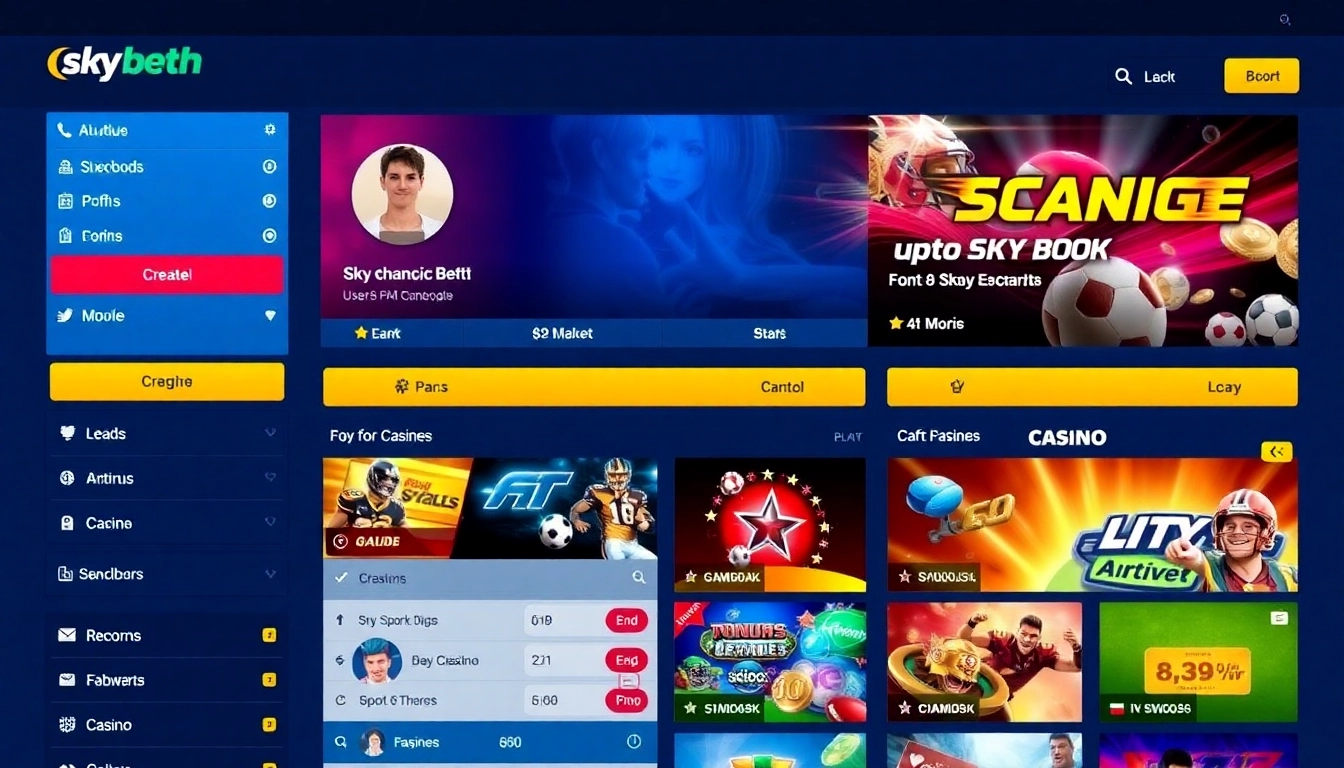 Create a clear, engaging screenshot illustrating the Sky Exchange Id registration process on a sleek platform, emphasizing ease of access and security features for users.