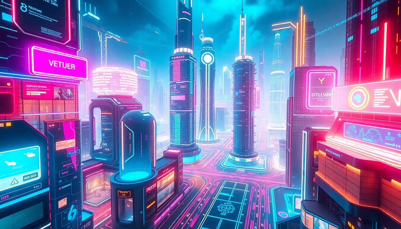 Metaverse Latest News highlights in a digital environment with virtual reality and futuristic