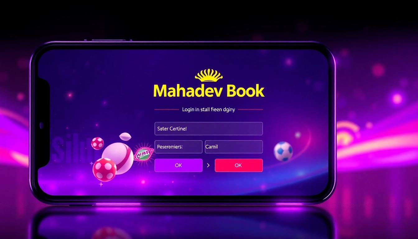 Efficient Mahadev book login process with clear user interface and secure access for Indian